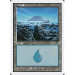 Island (#334) (foil) 7th Edition