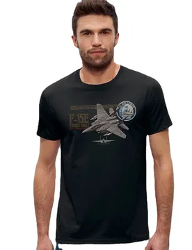 US Air Force F-15E Strike Eagle Fighter T-Shirt 100% Cotton O-Neck Short Sleeve Summer Casual Mens T-shirt Aviation Streetwear - Aliexpress - FashionsVida