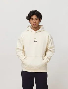 Sudadera con capucha de hombre de 100% algodón orgánico flower - Blue Banana - FashionsVida