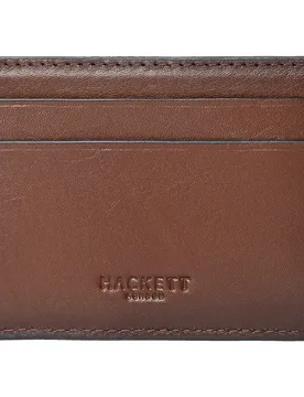 Portefeuille Bootrm Card Cognac Brown One Size - Hackett - FashionsVida