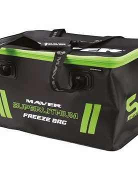 Superlithium Cooler Bag Black / Green 50 x 28 x 30 cm unisex - Maver - FashionsVida