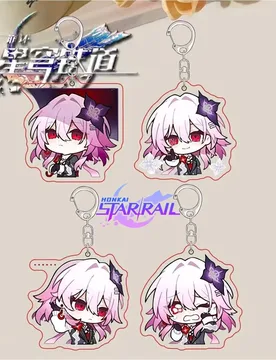 New Honkai: Star Rail Game Evernight Pendant Keychain Cute Cartoon Anime Keyring Backpack Jewelry Accessories Cosplay Badge Gift - Aliexpress - FashionsVida