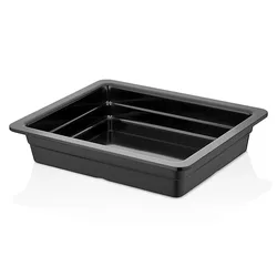 Boîte De Rangement Gastronorm 1/2 H65 Mm Black One Size