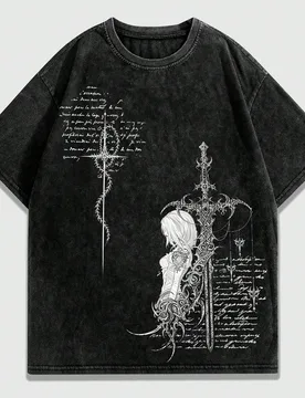 Camiseta de manga corta casual de hombre con estampado de copos de nieve para el verano XS - Shein - FashionsVida