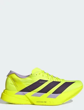Scarpe Adizero Adios Pro 4 42 Solar Yellow / Aurora Plum / Powder Plum - Adidas - FashionsVida