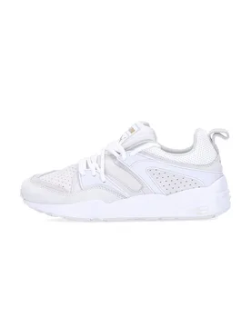 Scarpa Bassa Uomo Blaze Of Glory Premium White/nimbus Cloud/team Gold - Puma - FashionsVida