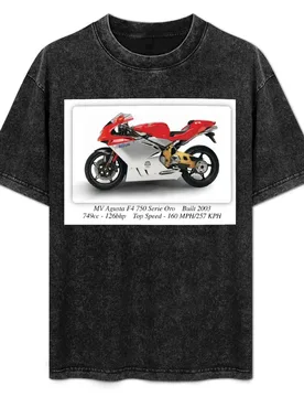 MV Agusta F4 750 Serie Oro - A3 Print Poster on Photographic Paper T-Shirt - Aliexpress - FashionsVida