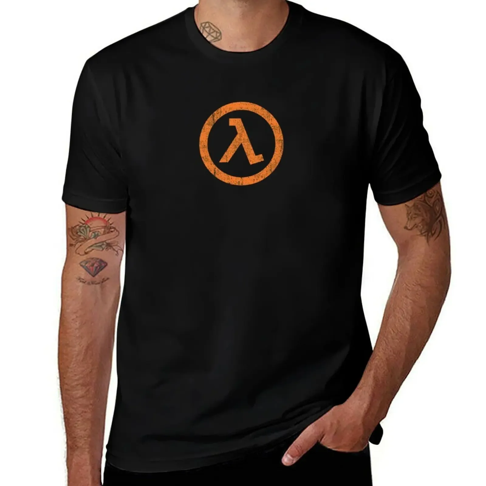 Half Life Lambda T-Shirt Non-Shrink Basic Cotton T-Shirt - Aliexpress - FashionsVida