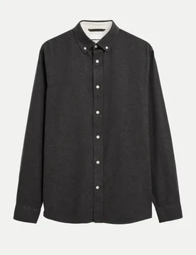 Flannel-Hemd ARAAMO Schwarz L - Armedangels - FashionsVida