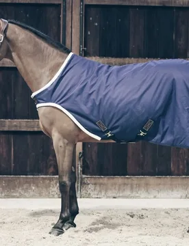 Führanlagendecke WATERPROOF 160g marineblau 145 cm - Kentucky Horsewear - FashionsVida