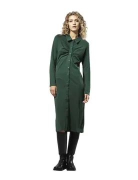 Robe à Manches Longues Diamond Green S - Redgreen - FashionsVida