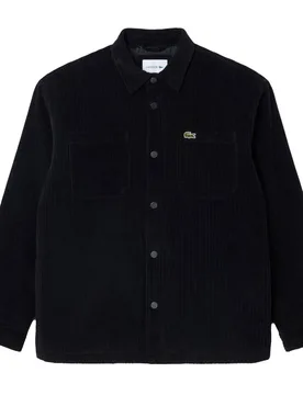 Padded Corduroy Overshirt Black 44 Herren - Lacoste - FashionsVida
