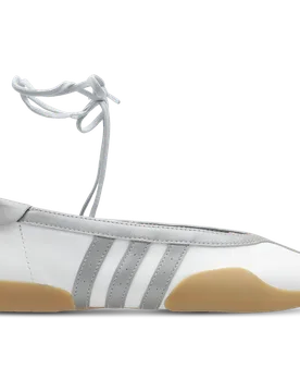 Taekwondo Women's Sneakers - White - Size 5.5 - Leather - White - Size: 5.5 - Adidas - FashionsVida