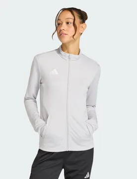 Giacca da allenamento Entrada 26 2XS Team Light Grey / White - Adidas - FashionsVida