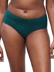 Womens Norah Hipster Shorty - Green Polyamide - Size 2xl