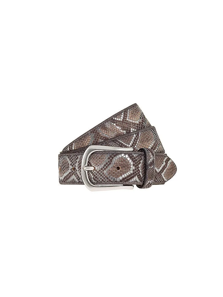 Ledergürtel SABIA braun 85 damen - B.Belt - FashionsVida