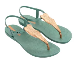 Class flora sandal chanclas mujer Verde (40)
