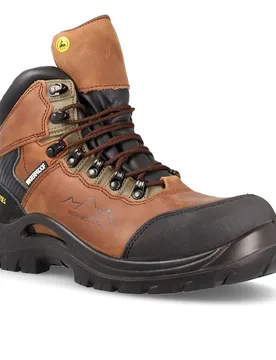 Chaussures De Sécurité Cazalla S3 Hi Ci Fo Wr Esd Src Brown / Green EU 41 - Paredes Seguridad - FashionsVida