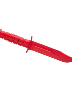 Couteau Rubberized Training Red One Size unisex - Imi Defense - FashionsVida