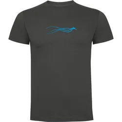 Swim Estella Short Sleeve T-shirt Dark Grey L Men
