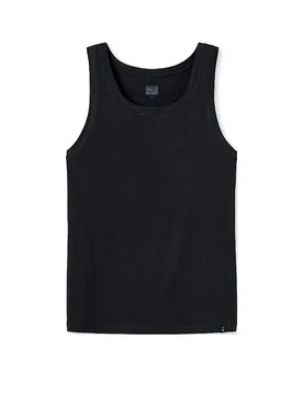 Camiseta LONG LIFE SOFT azul negro azul oscuro S - Schiesser - FashionsVida