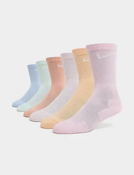Womens Set da 6 Calze - Multicolor, multicolor multicolor Donna taglia 38 - 42 - Nike - FashionsVida