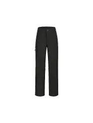 Jungen Wanderhose Kress Hybrid schwarz 164 B