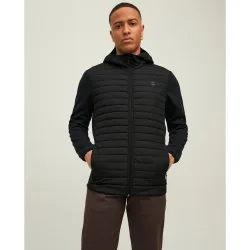 Jack & Jones - Chaqueta híbrida de hombre con capucha
