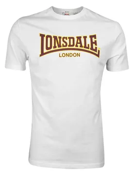 T-shirt à Manches Courtes Classic White XL - Lonsdale - FashionsVida