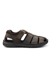 Dock Men's Regular Fit Leather Sandal