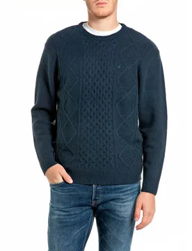 Maglione Uk0019.000.723sh Spellbound XL - Replay - FashionsVida