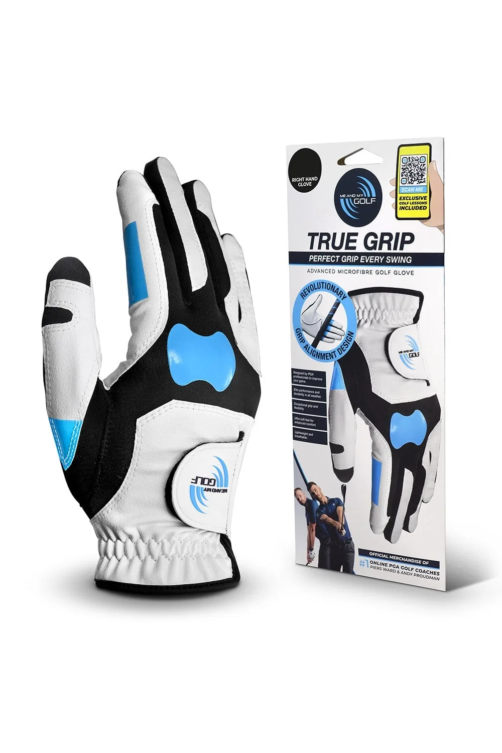 True Grip Golf Glove For Right Hand - - Size: S-M - Me And My Golf - FashionsVida