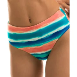Braga de bikini culotte estampada