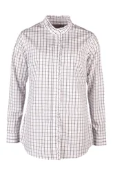 Ivy Womens Oxford Cotton Ruffled Shirt - - Size: 12