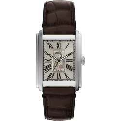 Reloj de hombre carraway de piel