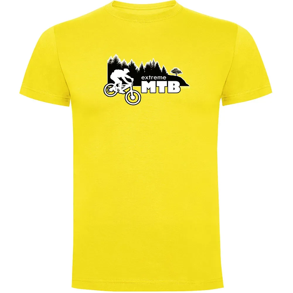Maglietta A Maniche Corte Extreme Mtb Yellow - Kruskis - FashionsVida