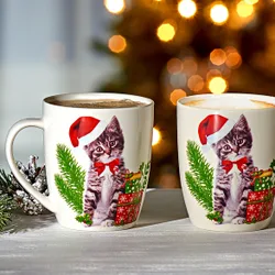 Pagen Tasse "Weihnachtskätzchen"