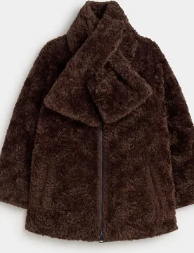 Chaquetón de mujer ecopelo - Simorra - FashionsVida