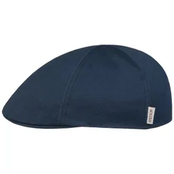 Texas Hertford Flat Cap by - navy - Size: M (56-57 cm)