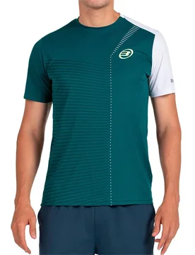 Llico Short Sleeve T-shirt Dark Green XL - Bullpadel - FashionsVida