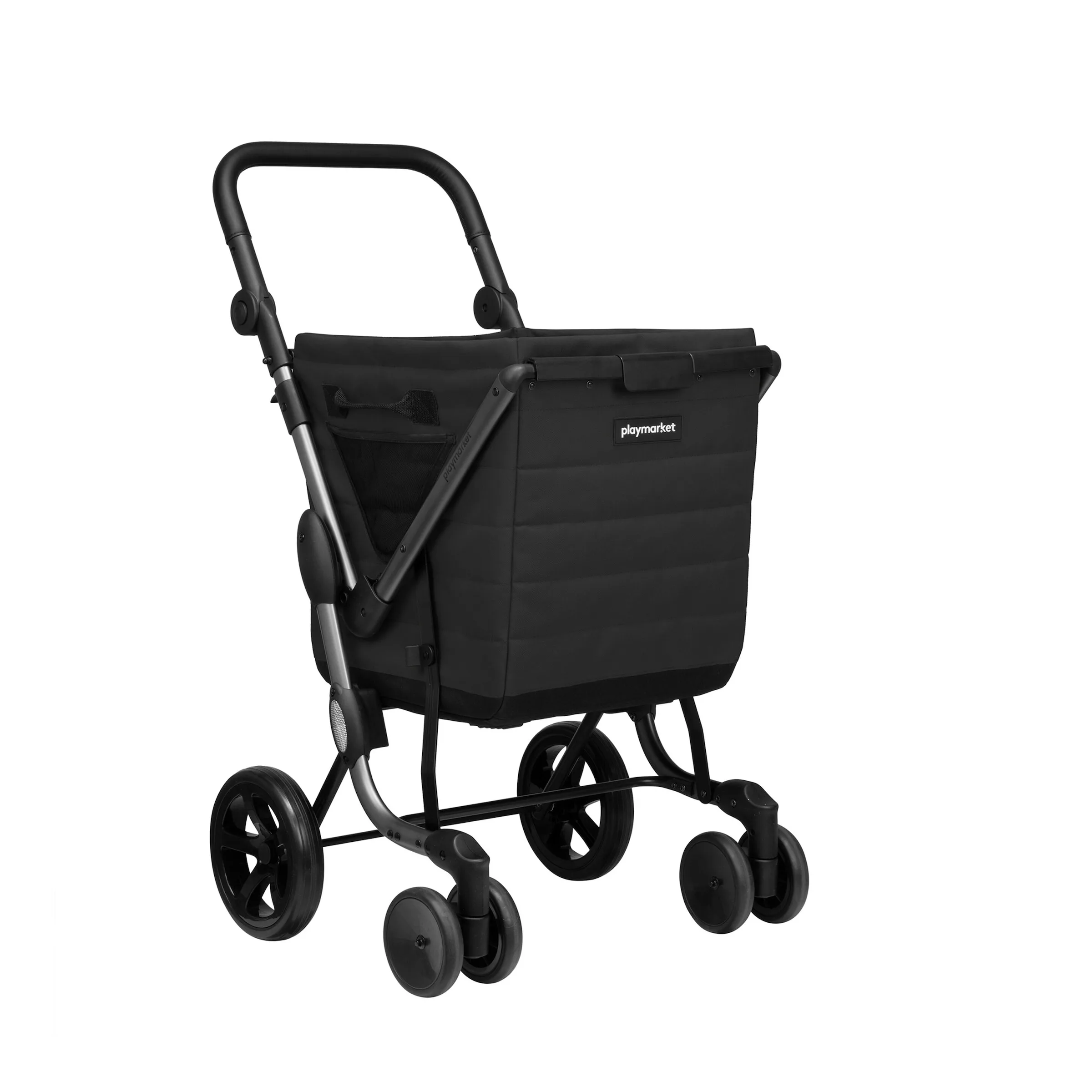 Einkaufstrolley "We Go Premium“ schwarz - Playmarket - FashionsVida