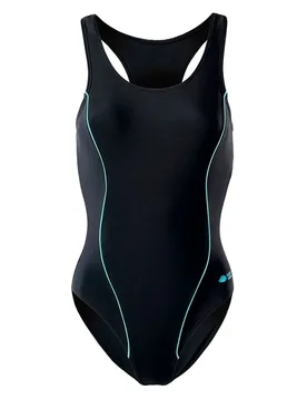 Abra Swimsuit Black / Aqua Splash L Women - Aquawave - FashionsVida