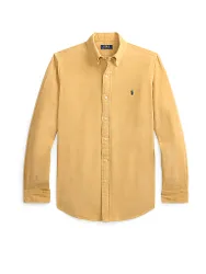 Camicia Custom Fit cammello L
