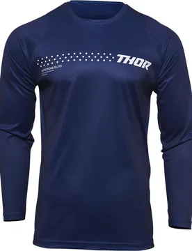 Maglia Moto Cross Enduro SECTOR MINIMAL Blu Navy taglia L - THOR - FashionsVida