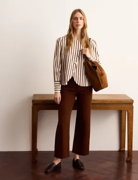 Pantalón ancho liso de mujer - Lloyd's - FashionsVida