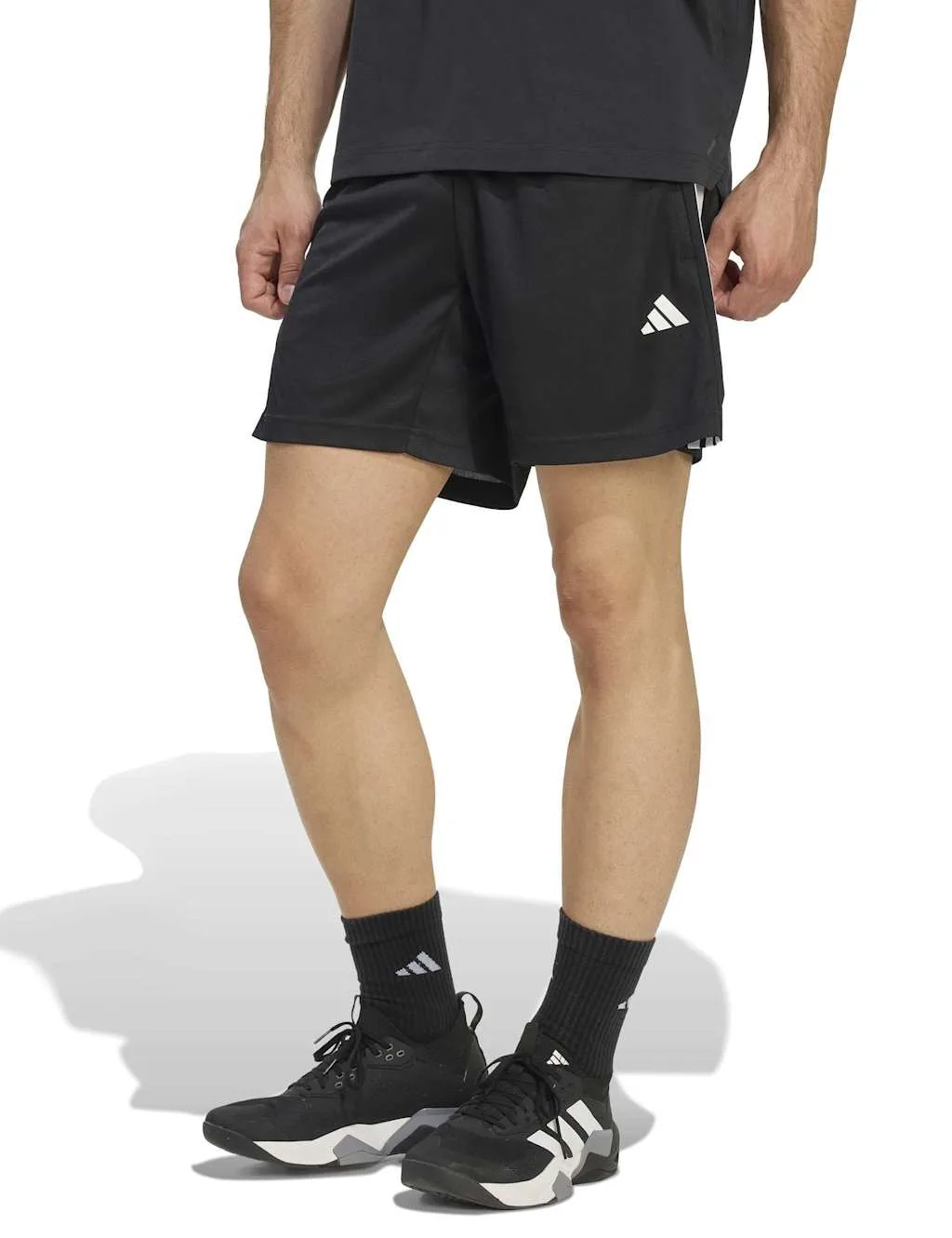 Essentials Elasticated Waist Shorts Black male - Adidas - FashionsVida