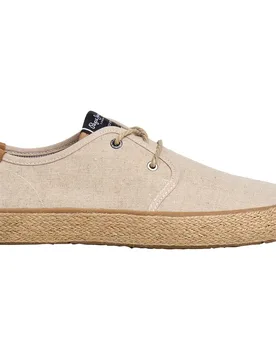 Espadrilles Port Nature Ecru White EU 41 - Pepe jeans - FashionsVida