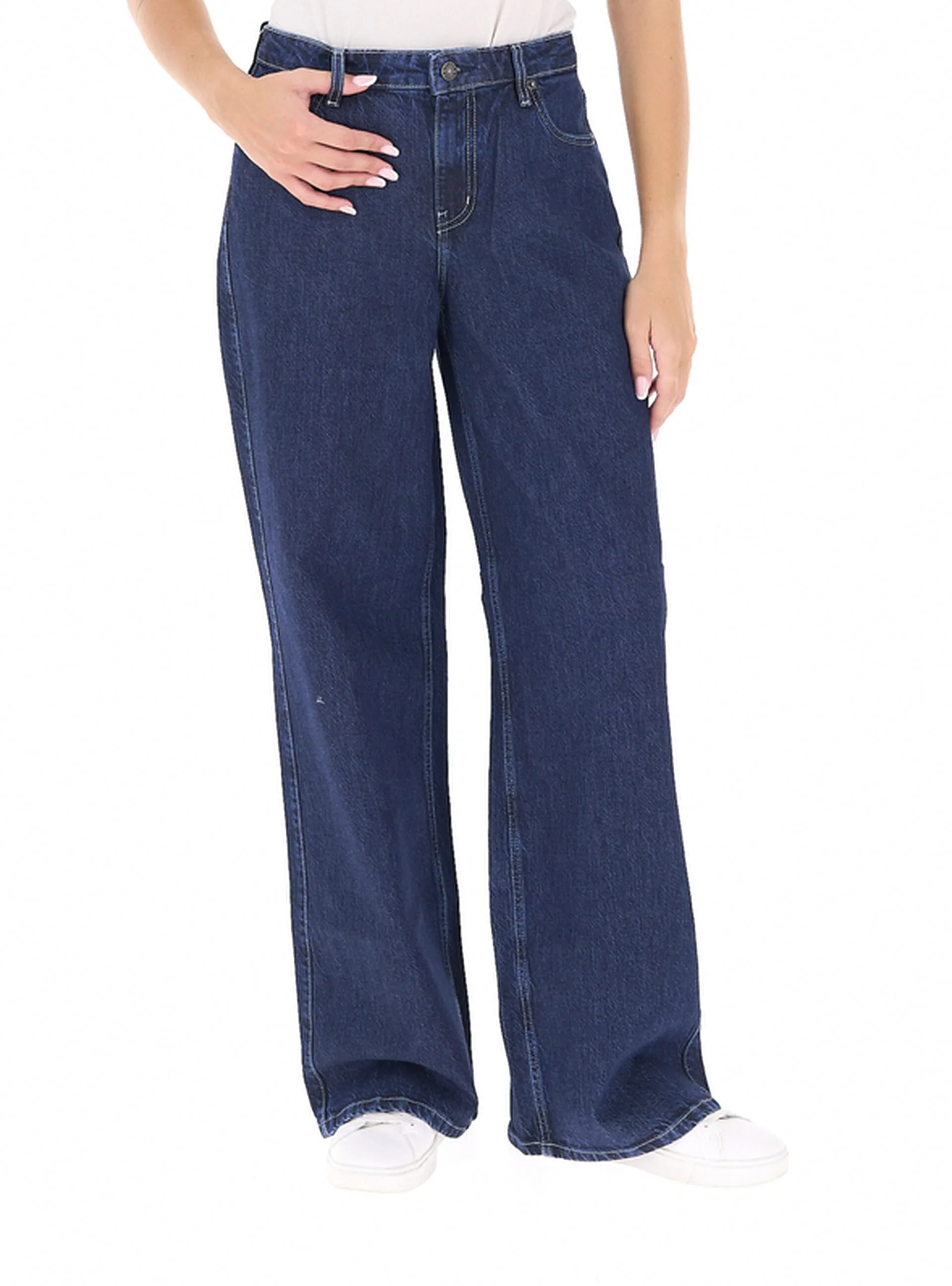 Jeans wide leg BLU SCURO 25 - Guess Jeans - FashionsVida