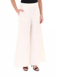 Pantalone wide leg AVORIO 46