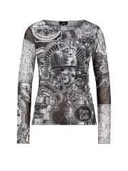 T-shirt à manches longues noir 38